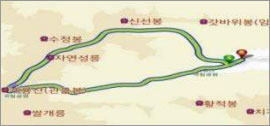 기존 숲길 안내도
