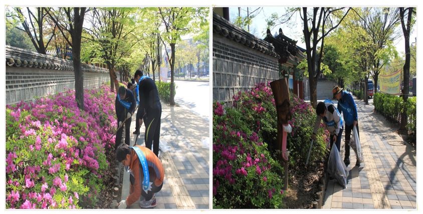 

	
		
		
			환경정화 활동중인 인천지역본부 직원들
		
	
	